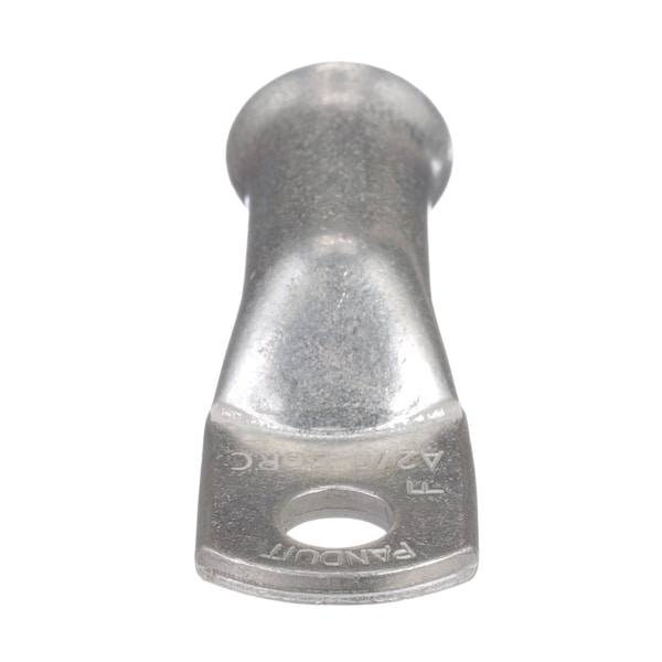 Panduit One-Hole Compression Lug, 6 AWG Max, 1/2 in Stud, Standard Barrel, Copper, None, 100 PK A6-56R-C - main